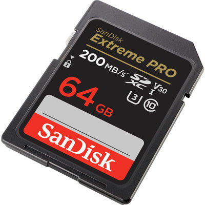 Tarjeta de memoria SanDisk Extreme PRO UHS-I SDXC de 64GB