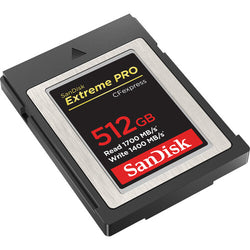 Tarjeta de memoria SanDisk Extreme PRO CFexpress tipo B de 512GB