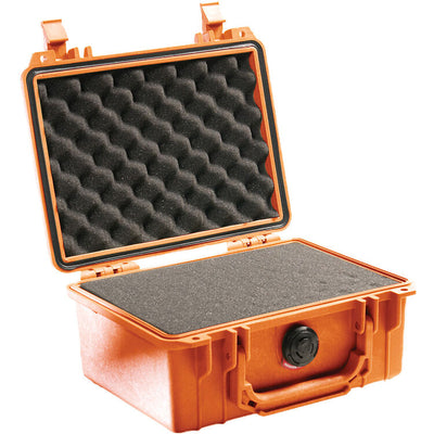 Estuche protector Pelican 1150 (naranja, capas de espuma)