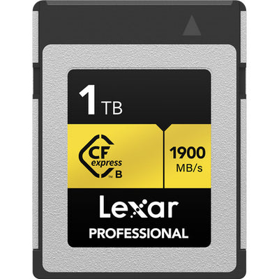 Tarjeta Lexar 1TB Professional CFexpress Tipo B Serie Oro