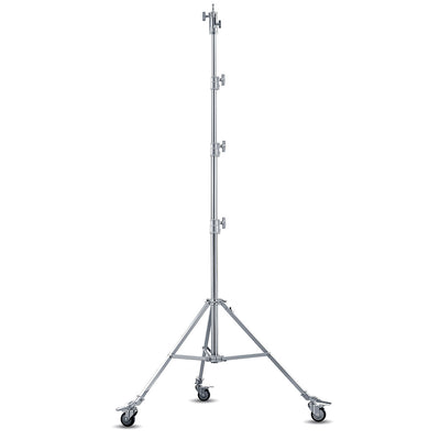 Soporte con ruedas de acero de alta resistencia Godox (grande, 45.7 m / 14.8')