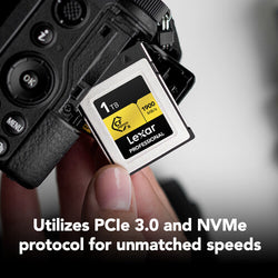 Tarjeta Lexar 1TB Professional CFexpress Tipo B Serie Oro