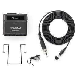 Grabadora de campo y micrófono de solapa TASCAM DR-10L Pro