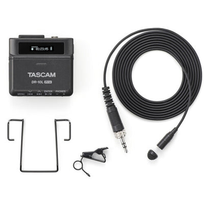Grabadora de campo y micrófono de solapa TASCAM DR-10L Pro