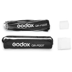 Softbox de montaje rápido Godox QRP120T con montura Bowens (47.2" / 120cm)