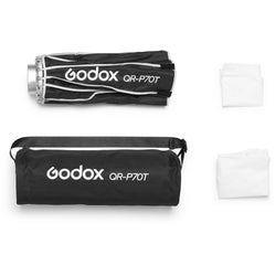 Softbox de montaje rápido Godox QRP70T con montura Bowens (27.5" / 70cm)