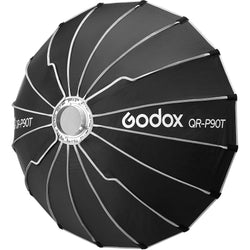 Softbox de montaje rápido Godox QRP90T con montura Bowens (35.4" / 90cm)