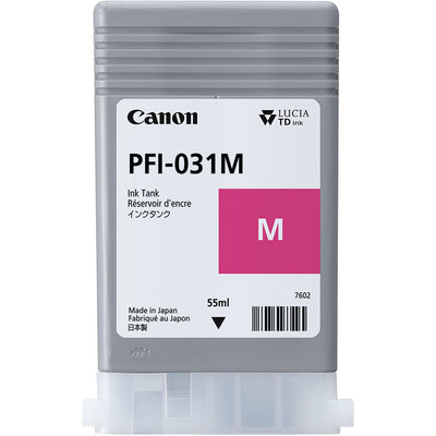 Tanque de tinta pigmentada magenta Canon PFI-031M (55 ml)