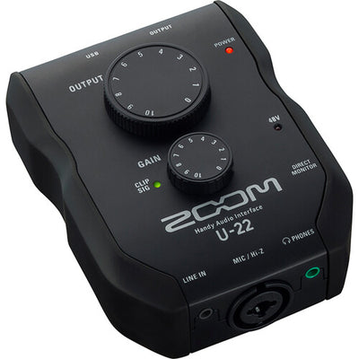 Interfaz de audio USB-B Zoom U-22