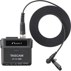 Grabadora de campo y micrófono de solapa TASCAM DR-10L Pro