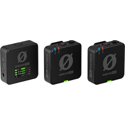 Sistema de micrófono/grabadora inalámbrico RODE Wireless PRO para dos personas con solapa (2.4 GHz)