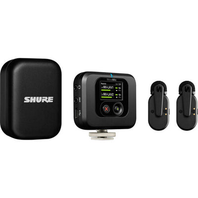 Receptor de micrófono inalámbrico Shure MoveMic para cámaras y dispositivos móviles