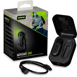 Sistema de micrófono inalámbrico de clip Shure MoveMic One para 1 persona para dispositivos móviles