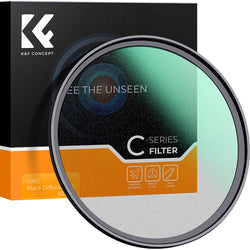Filtro de difusión negro K&F Concept Serie C (49mm, grado 1/4)