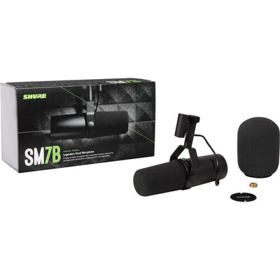 Micrófono vocal dinámico cardioide Shure SM7B