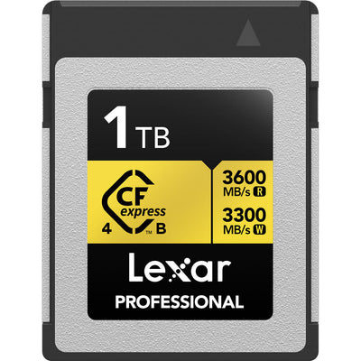 Tarjeta de memoria Lexar Professional GOLD CFexpress 4.0 Type B de 1TB