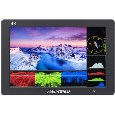 Monitor IPS FeelWorld T7 Plus de 7" para cámara con LUT 3D, forma de onda y vectorscopio
