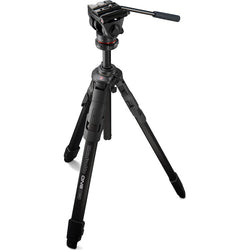 Trípode híbrido de aluminio Manfrotto ONE con cabezal fluido 500X