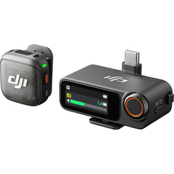 Sistema de micrófono inalámbrico compacto DJI Mic 3/Grabador para cámara y smartphone