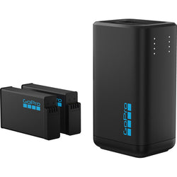 Cargador de baterías doble GoPro con baterías Enduro para MAX2