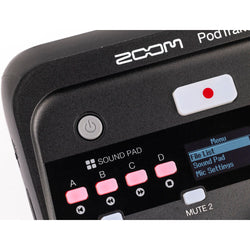Grabadora de podcasts multipista portátil Zoom PodTrak P4next