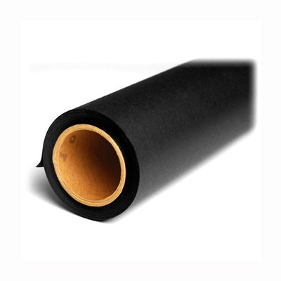 Savage Papel de fondo negro sin costuras #20 (107" x 36' / 2.72 x 11 m)