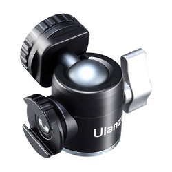 Cabeza de bola de zapata fría doble Ulanzi