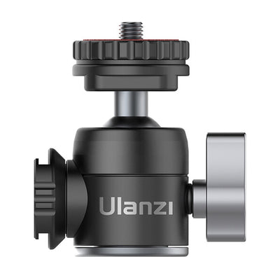 Cabeza de bola de zapata fría doble Ulanzi