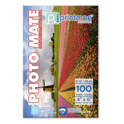 Printman Photo Matte Double Sided 4 x 6″ 100 hojas