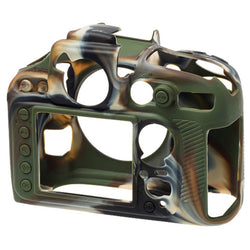 easyCover Funda protectora de silicona para Nikon D810 (Camuflaje)