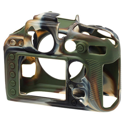 easyCover Funda protectora de silicona para Nikon D810 (Camuflaje)