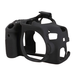 easyCover Funda protectora de silicona para Canon EOS Rebel T6i (Negro)