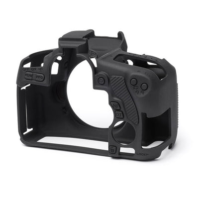 easyCover Funda protectora de silicona para Canon EOS Rebel T6s (Negro)