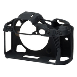 easyCover Funda protectora de silicona para Canon EOS R5, R6 y R6 Mark II (negro)