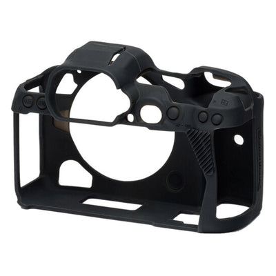 easyCover Funda protectora de silicona para Canon EOS R5, R6 y R6 Mark II (negro)