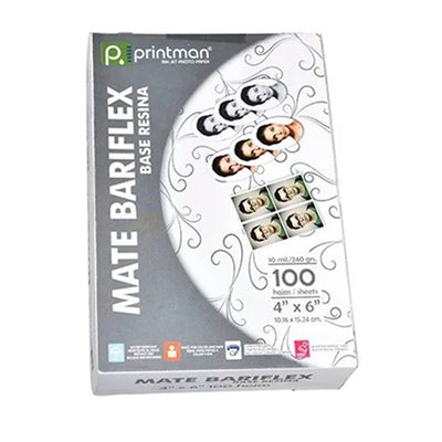 Printman Photo Matte Bariflex 4 x 6″ 100 hojas