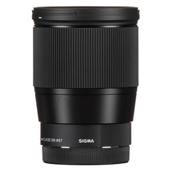 Lente contemporánea Sigma 16 mm f/1.4 DC DN (Canon EF-M)