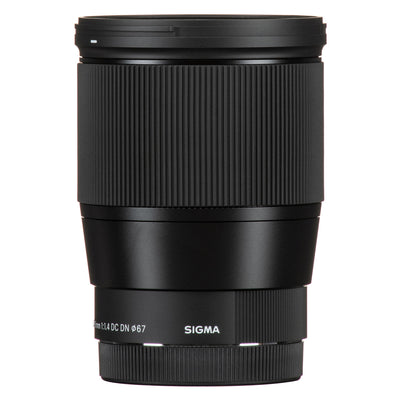 Lente contemporánea Sigma 16 mm f/1.4 DC DN (Canon EF-M)