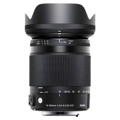 Sigma 18-300mm f/3.5-6.3 DC Macro OS HSM Lente contemporánea para Nikon F