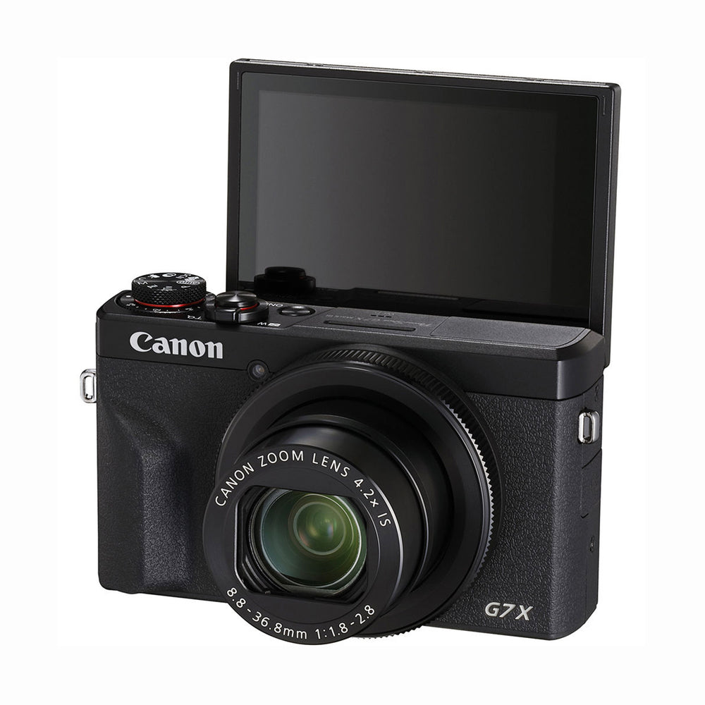 Cámara digital Canon PowerShot G7 X Mark III (negra) - Foto del Recuerdo