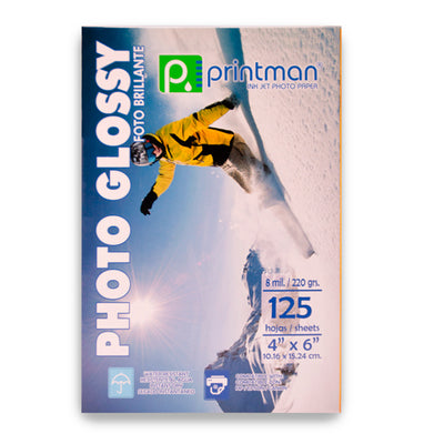 Printman Photo Glossy Eco Sky 4 x 6″ 125 hojas