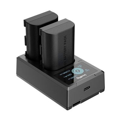 SmallRig LP-E6NH Kit de 2 baterías con cargador doble