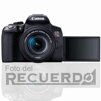 Canon EOS Rebel T8i con lente 18-55mm Cámara DSLR