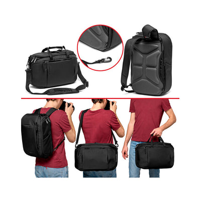 Manfrotto Mochila para cámara Advanced Hybrid M III 15L (negro)