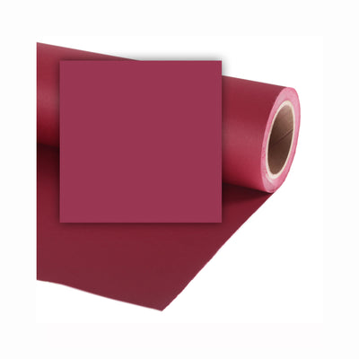 Papel de fondo Colorama Crimson = Carmesí (2.72 x 11 m) LL CO173