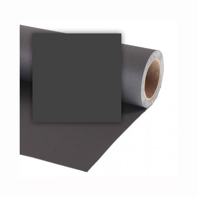 Papel de fondo Colorama  Black = Negro (2.18 x 11 m) LL CO968