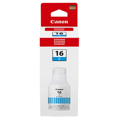 Canon GI-16 Tinta cian para MAXIFY GX6010, GX7010 y GX5010