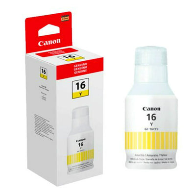 Canon GI-16 Tinta Amarilla para MAXIFY GX6010, GX7010 y GX5010
