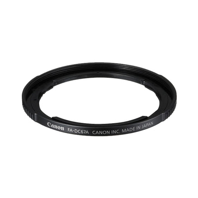 Adaptador de filtro Canon FA-DC67A para PowerShot SX30 IS, SX40 HS, SX50 HS, SX60 HS y SX70 HS