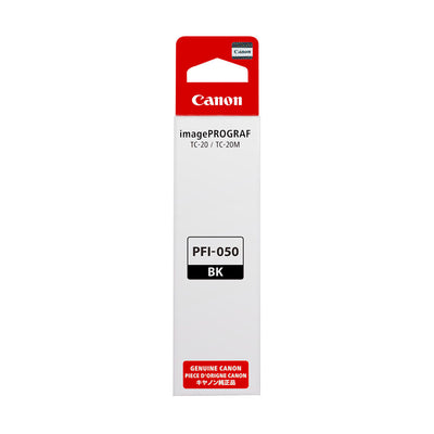 Canon PFI-050 Tanque de tinta pigmentada negra para imagePROGRAF TC-20 (70 ml)